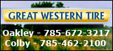 Great Western Tire Sponsorship Banner
