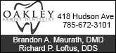 Oakley Family Dentistry Sponsorship Banner